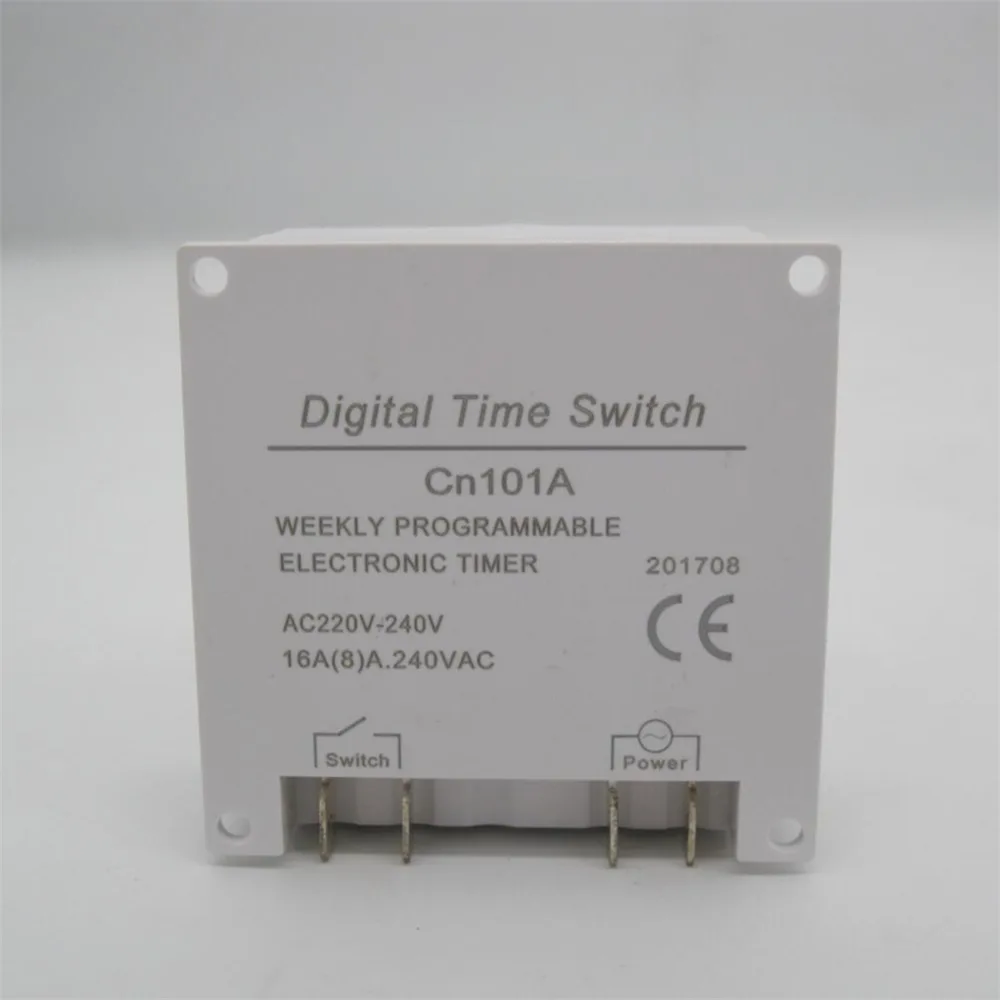 Высокое качество CN101A AC 220 V 230 V 240 V Цифровой ЖК-дисплей Мощность программируемый таймер реле времени 16A таймеры CN101 таймер