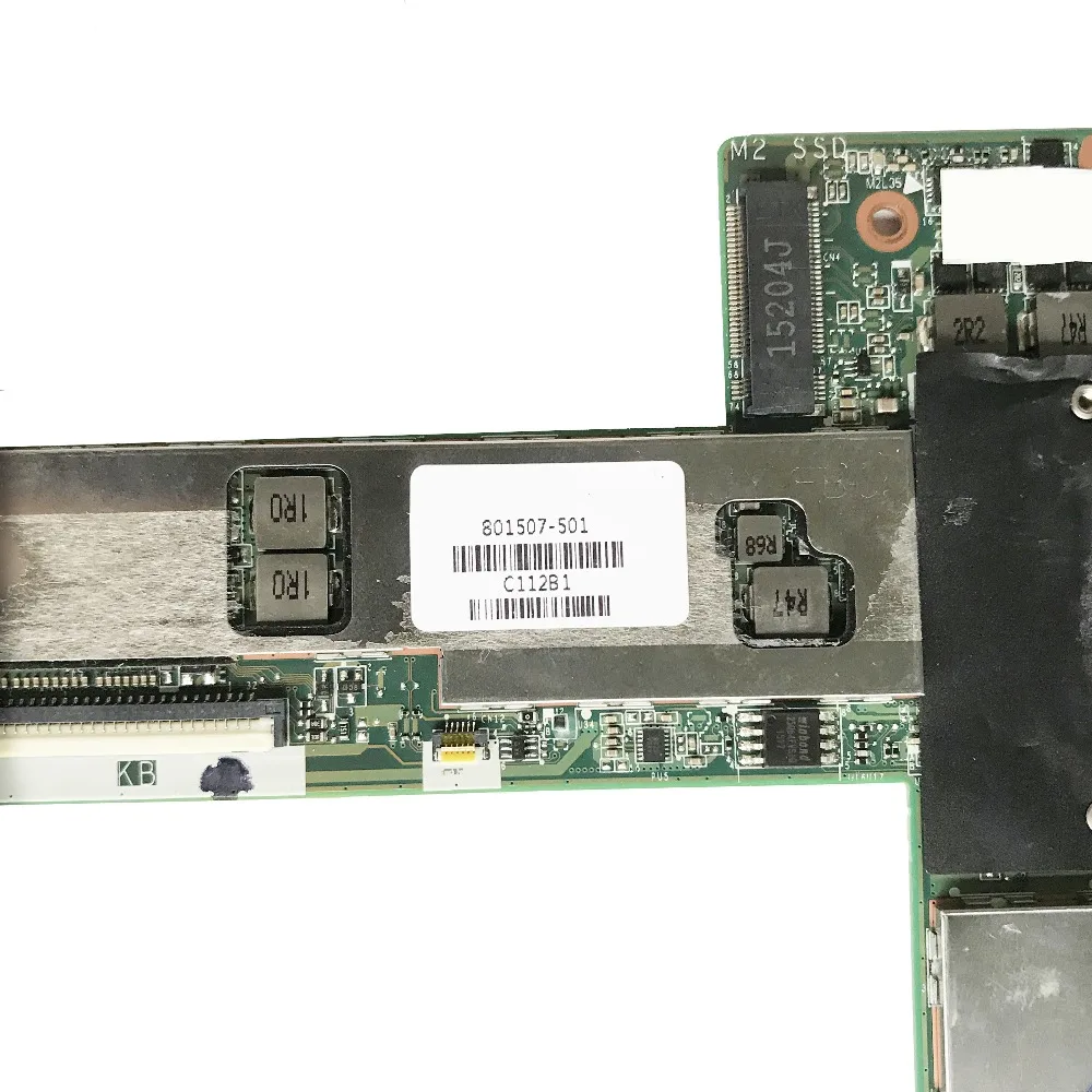 Материнская плата для ноутбука hp Spectre X360 13-4000 801507-501 с процессором i5-5200U 4 Гб ОЗУ DA0Y0DMBAF0 не отремонтирована