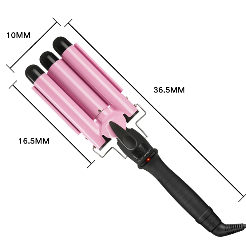 Щипцы для завивки волос керамические 110 220 В|triple barrel hair curler|triple barrelhair curler |