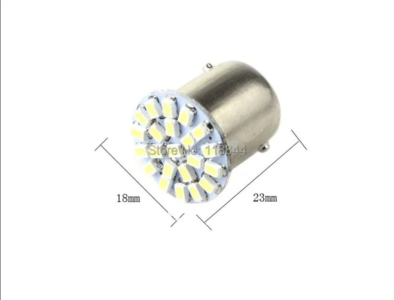 2 шт. Автомобильный светодиодный светильник 1156 BA15S 22 S 22SMD s 3020/1206 SMD сигнал поворота