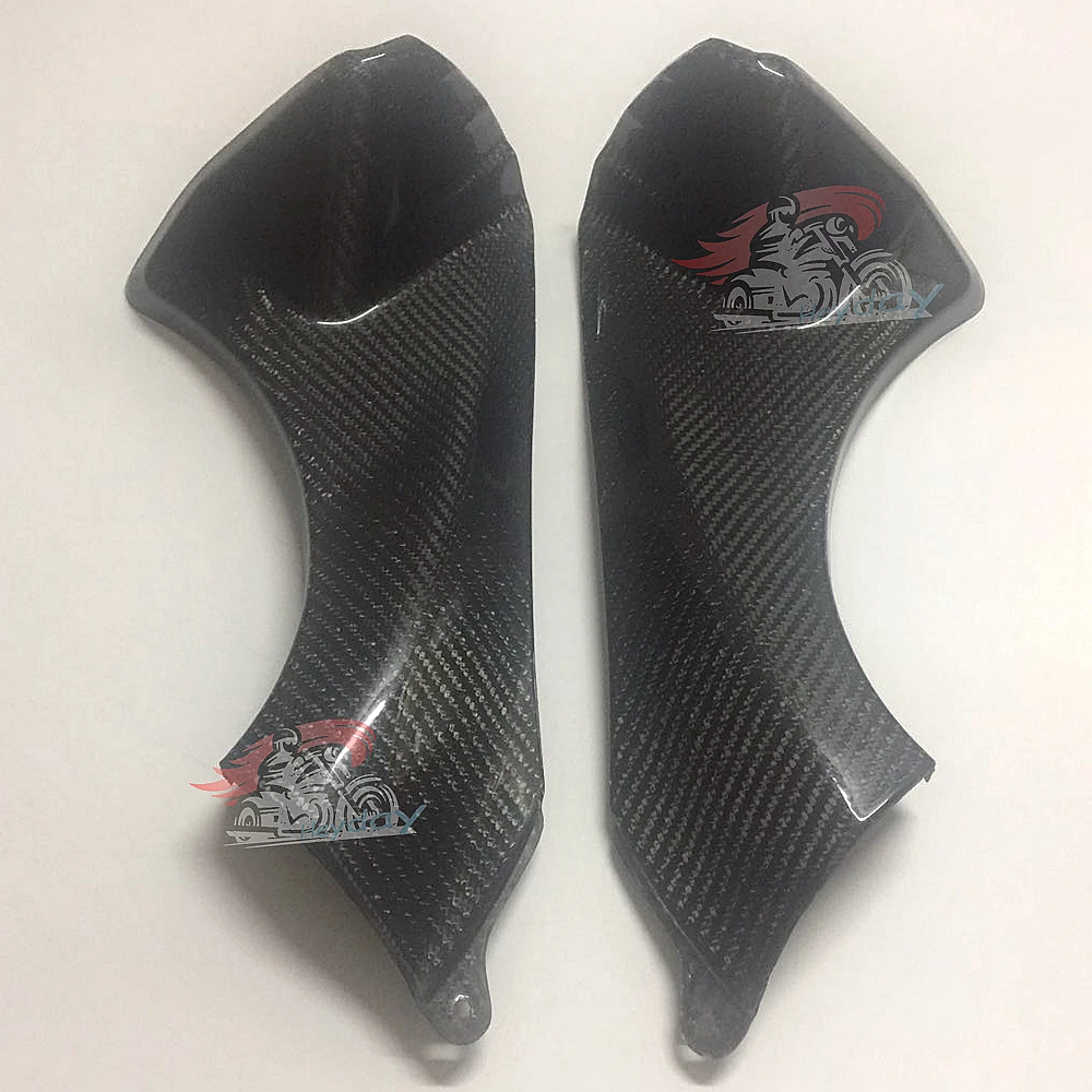 Углерода Faser Впускной тире платтен Verkleidungen для Kawasaki ninja ZX6R 2007 2008 ZX 6R дома Oberen
