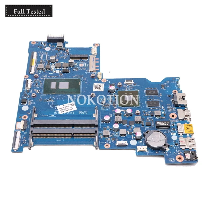 NOKOTION 828188 601 001 ASL50 LA C921P для ноутбука HP 15 AC motherbard R5 M330 2GB Graphics SR2EZ I7 6500U CPU
