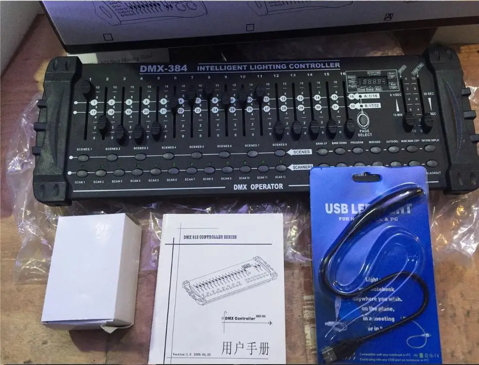 Горячая распродажа международный стандарт DMX 384 контроллер движущаяся головка