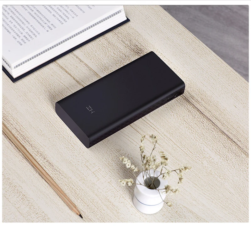 ZMI внешний аккумулятор 20000 мАч Быстрая зарядка QC3.0 батарея QB822 для iPhone зарядное