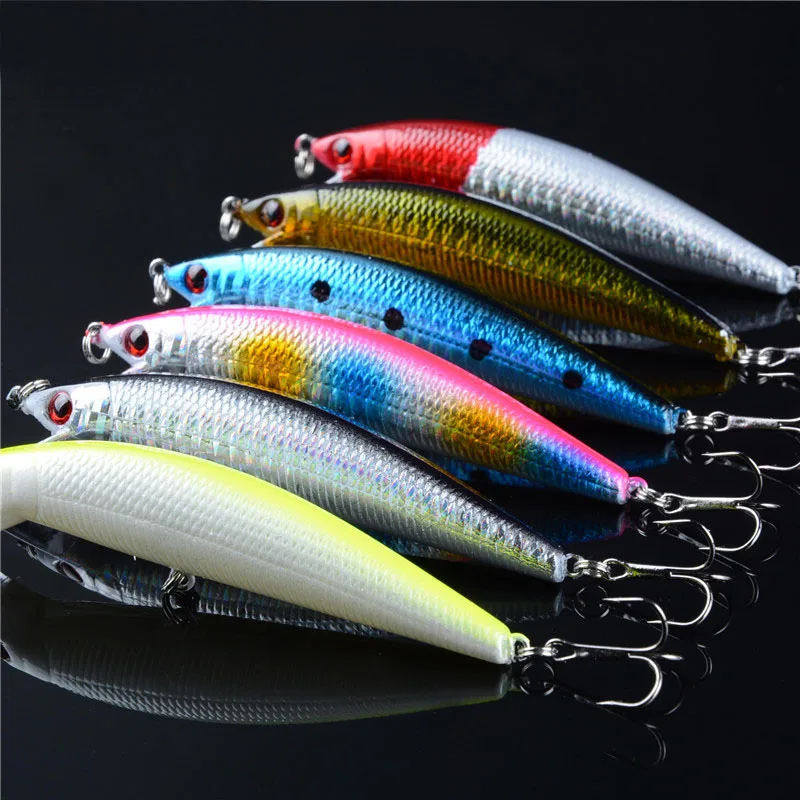 Лидер продаж оптовая продажа 6 шт. пластиковая искусственная рыболовная приманка