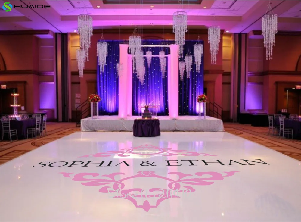 Индивидуальные свадебные наклейки s персонализированные напольные с именем