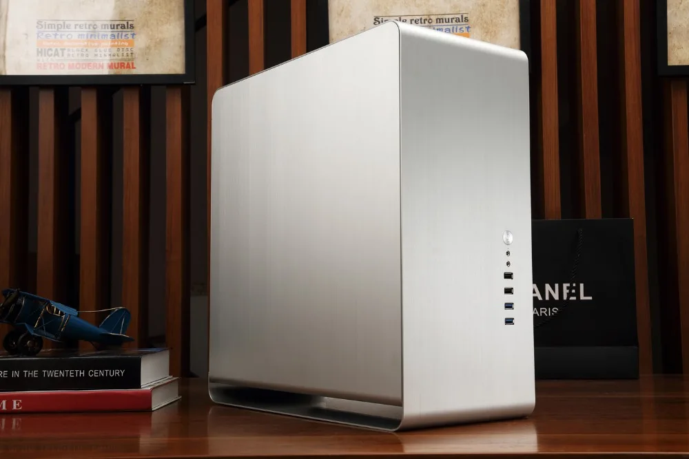 JONSBO UMX4S алюминиевый корпус поддержка ATX материнская плата питание USB3.0 с водяным охлаждением дома медиа шасси