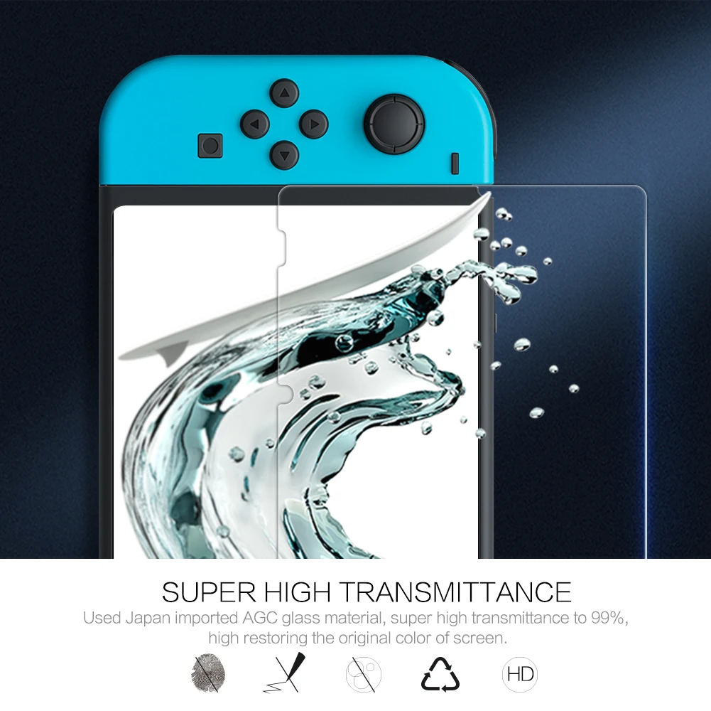 Nilkin для nintendo Switch NS Защитное стекло NILLKIN Amazing H+ Pro 2.5D HD прозрачное закаленное стекло для nintendo Switch NS