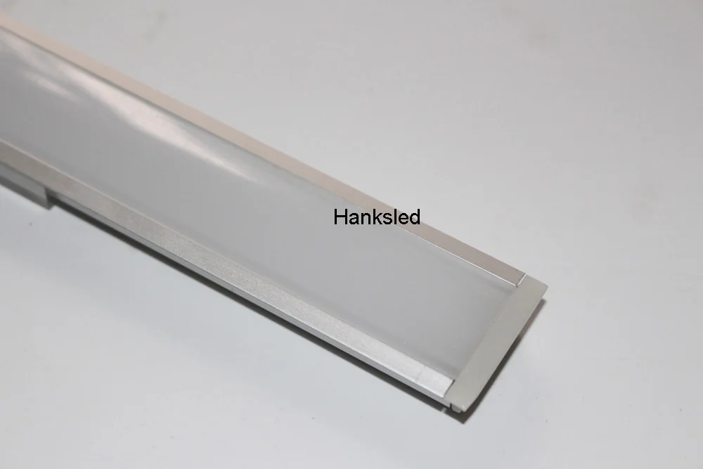 6 шт. 0 5 м встраиваемый алюминиевый светодиодный канал осветительный профиль для