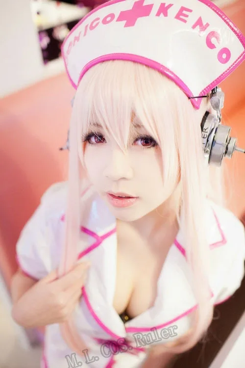 Костюм для медсестры Sonico Sonicomi костюм косплея с героями мультфильмов |