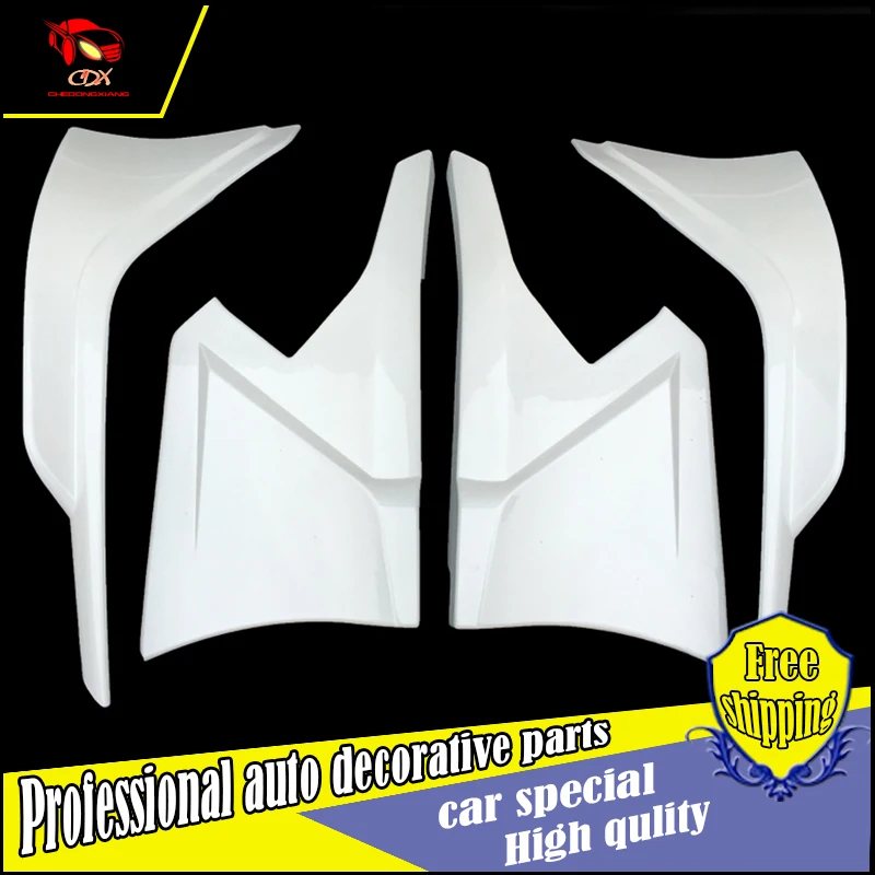 Car Styling ABS front and rear bumper bodykit Four angle cover protection plate for Honda civic 2016 car Decoration Accessories |