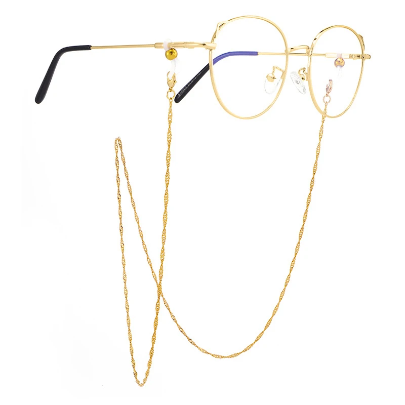 Stainless Steel Twist Link Chain Reading Glasses Chains for Women Men Sunglasses Cords Holder Eyeglass Lanyard Straps Retainer | Аксессуары