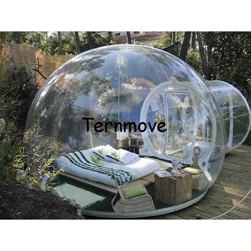 inflatable bubble tents for camping,Free Shipping Customized giant Outdoor display transparent trade show inflatable travel tent