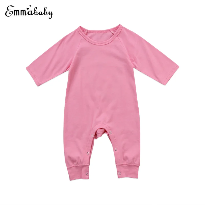 Модный Детский комбинезон с длинными рукавами для малышей Свободный