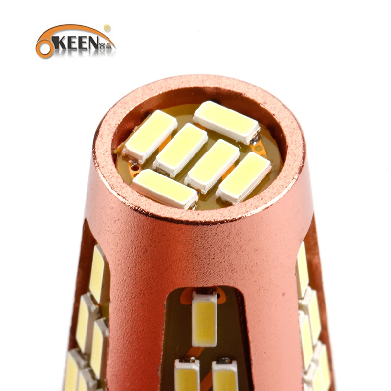 OKEEN высокое Мощность DC 12 В 3014 Светодиодный 51SMD BA15S 1156 светодиодный луковицы Canbus