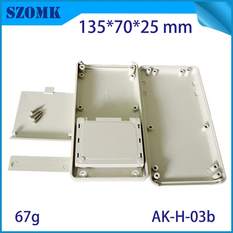 4 шт. пластиковый Карманный бокс для электроники 135*70*25 мм|szomk enclosure|electronics plasticelectronic