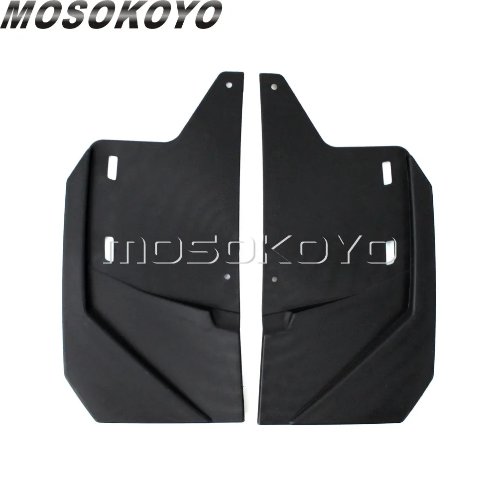 Черные Брызговики ATV UTV передние брызговики для Polaris Ranger RZR XP 900 XP4 XP900 2011 2012