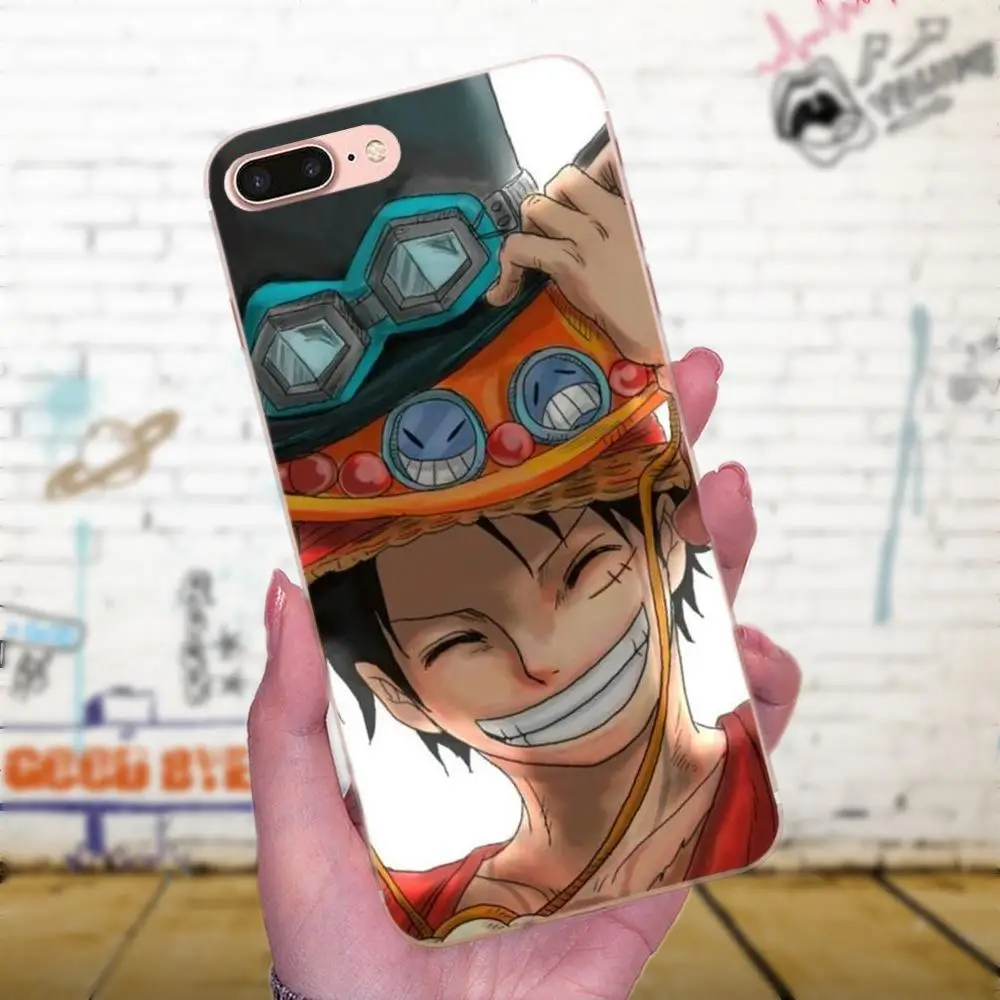 Для Xiaomi Note 3 4 Mi3 Mi4 Mi4C Mi4i Mi5 Mi 5S 5X 6 6X 8 SE A1 Max Mix 2 чехол для телефона Luffy цельный плакат