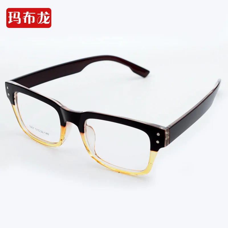 Mabron 5907 big block TR-90 retro fashion stars Korean pop spectacle frame | Аксессуары для одежды