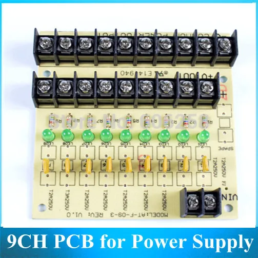 Защитный светодиодный индикатор PTC для камер видеонаблюдения источник питания