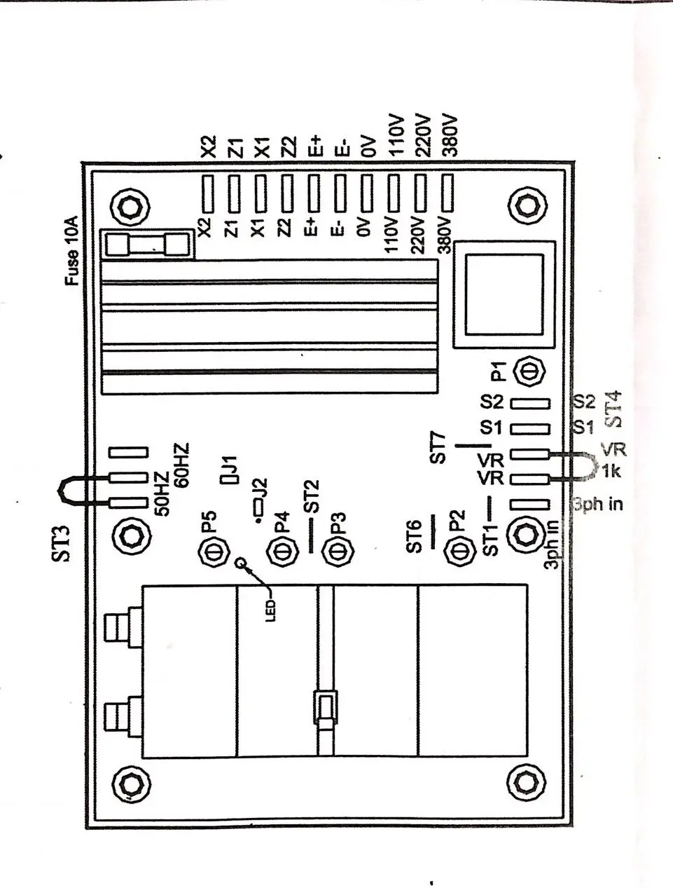 R448 AVR Автоматический дизель РЕГУЛЯТОР НАПРЯЖЕНИЯ Генератор AVR запасные части ac
