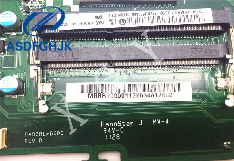 Материнская плата для ноутбука Acer Aspire 5749 5349 материнская MBRR706001 DA0ZRLMB6D0 MB.RR706.001 DDR3 100%
