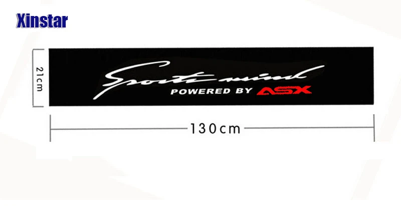 

car front windows decoration sticker For MITSUBISHI ASX