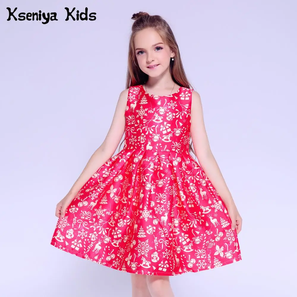 Kseniya Kids/рождественское платье для маленьких девочек; Одежда для девочек 6 лет; нарядные платья для девочек 10-12 лет; милые детские вечерние платья