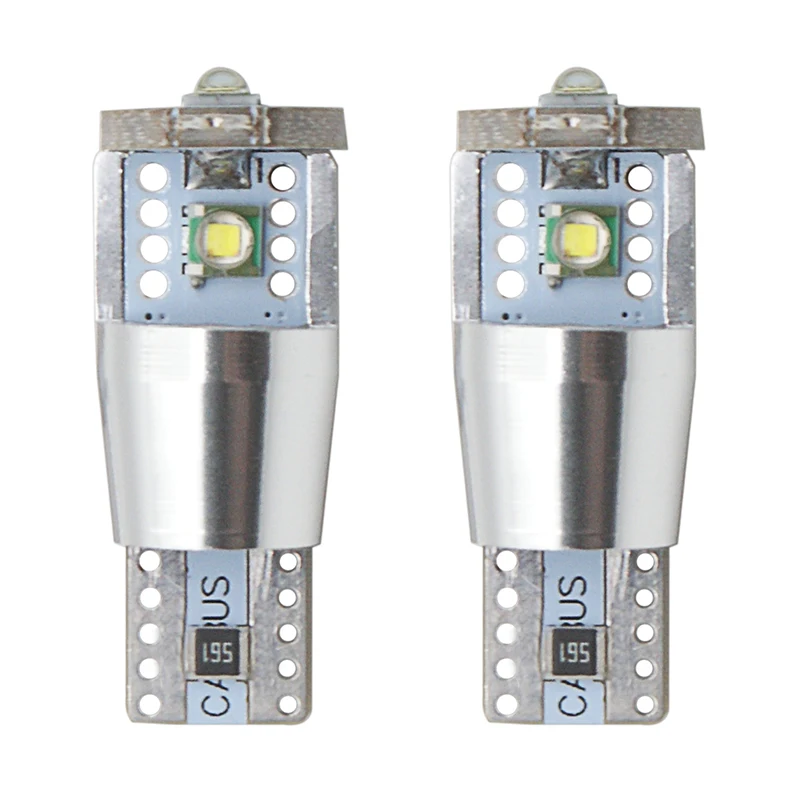 Сверхъяркая Светодиодная лампа 3smd CANBUS T10 led 168 192 w5w с чипом без ошибок клиновым