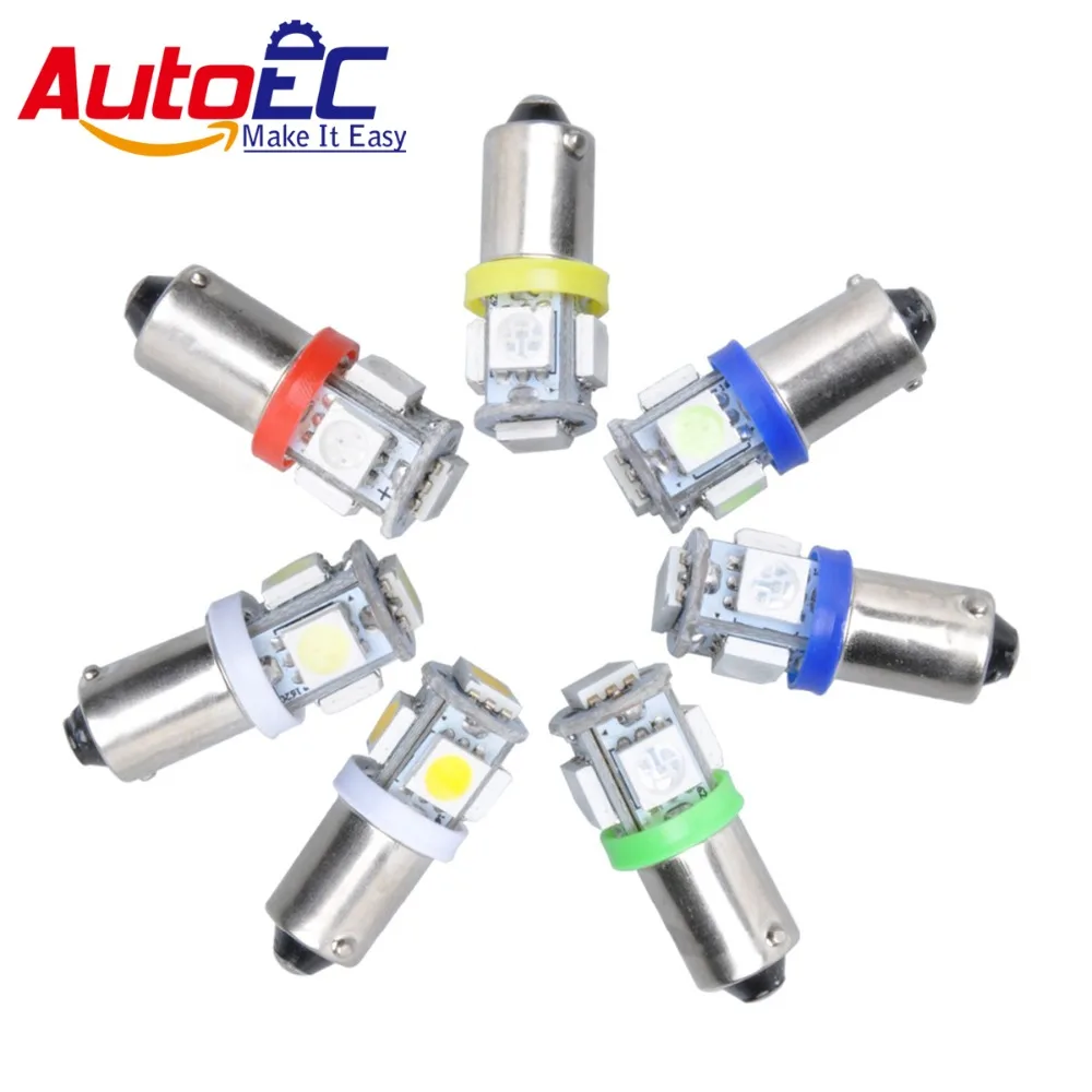AutoEC 200X Ba9s 5050 5smd LED 12 В постоянного тока автомобильные Габаритные фонари парковочная лампа для чтения купольная лампа Освещение номерного знака # LG10 AutoEC 200X Ba9s 5050 5smd LED 12 В постоянного тока автомобильные Габаритные фонари парковочная лампа для чтения купольная лампа Освещение номерного знака # LG10