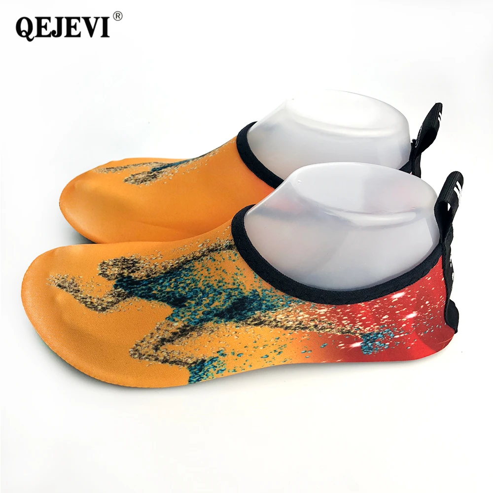 QEJEVI Новое поступление 2018 года мужские и женские туфли для воды быстросохнущие