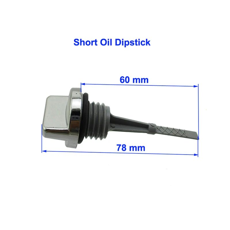 XLSION Aftermarket 5 шт. короткий масляный дозатор для 50cc 70cc 90cc 110cc 125cc Lifan YX Loncin питбайки