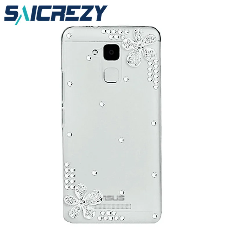 Роскошный чехол для телефона с 3D цветами и стразами ASUS Zenfone 4 ZE554KL 6 ZS630KL Max Plus (M2) ZB634KL