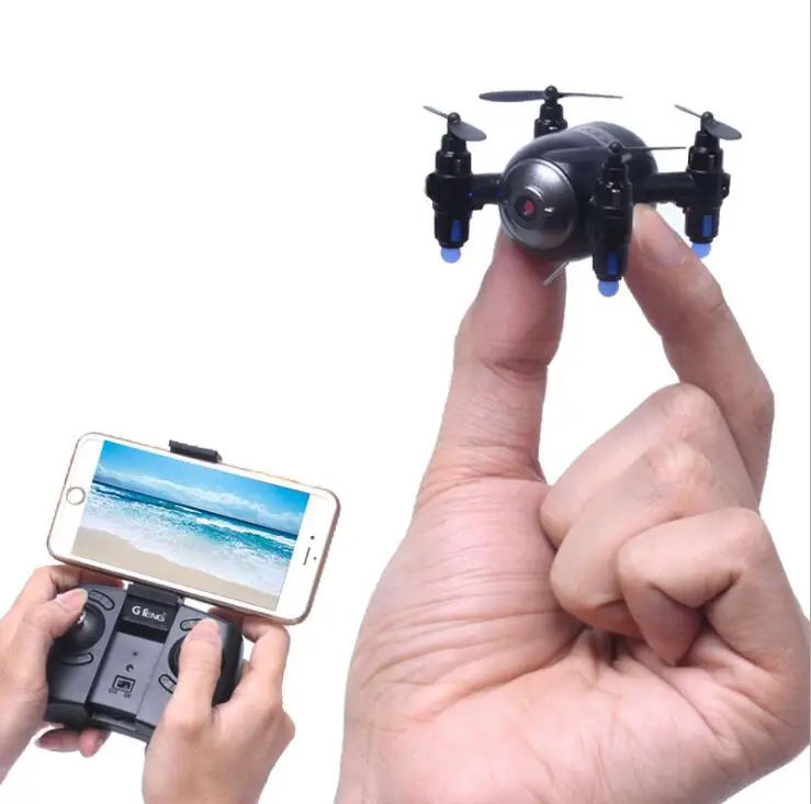 Мини Квадрокоптер с дистанционным управлением Wi Fi FPV HD камера 360 МП|drone with|quadcopter