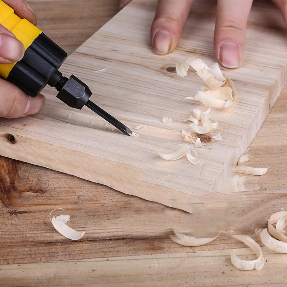 Эффективный Электрический DIY инструмент для резьбы зубчатая модель скульптуры
