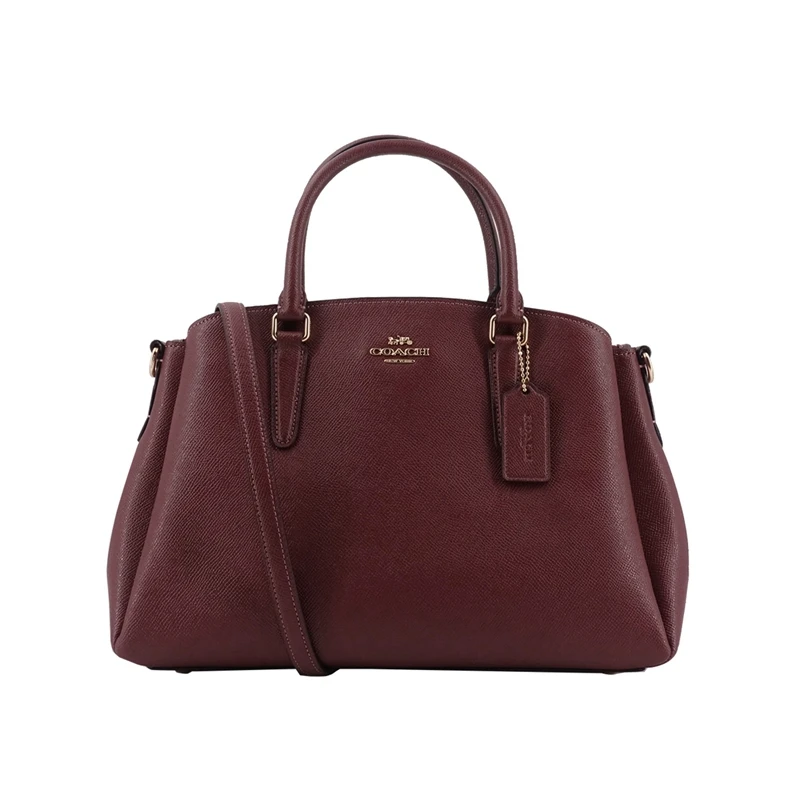 Каретная сумка из кожи кросзера Sage Carryall F28976