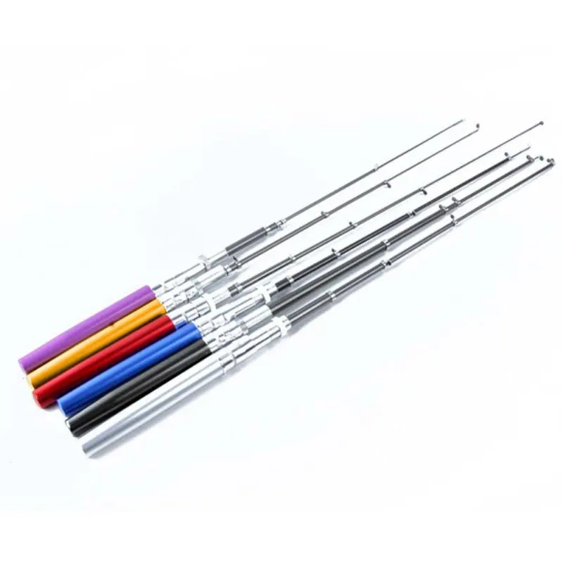 Портативная карманная телескопическая мини-удочка из алюминиевого сплава в