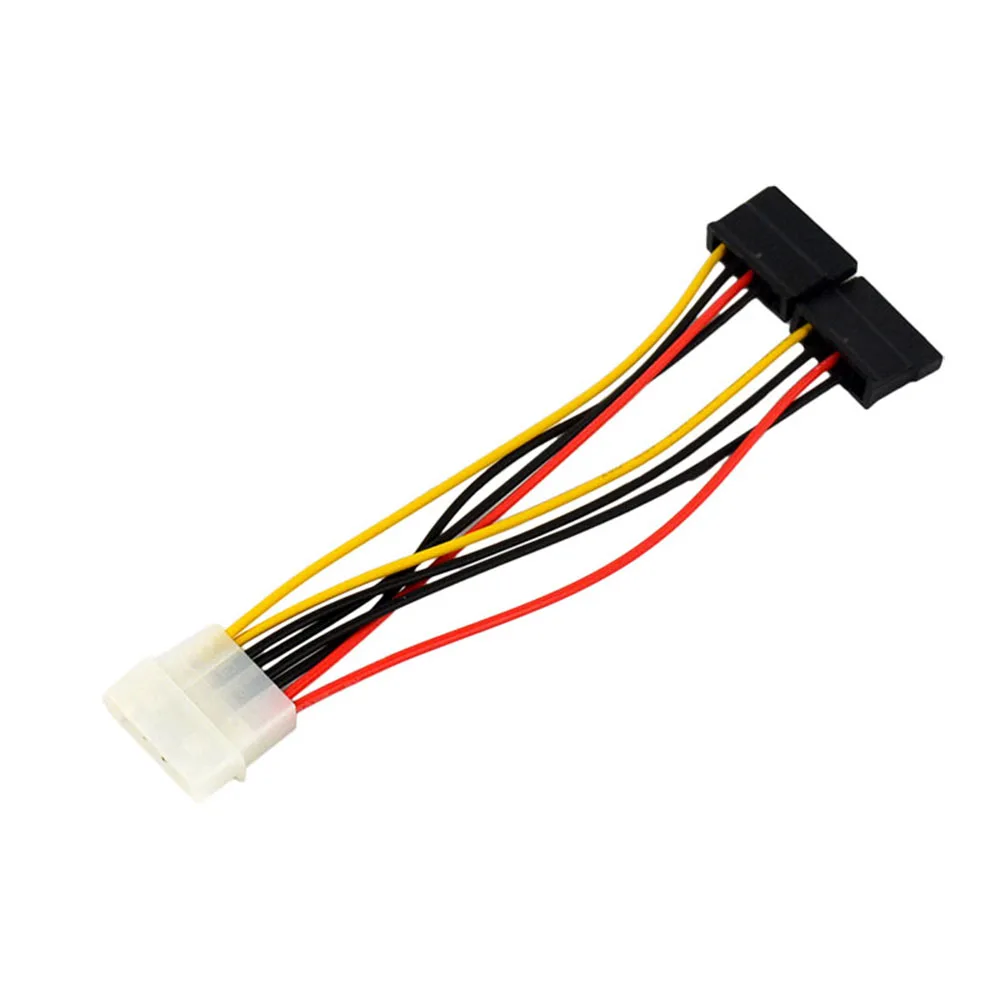 1 шт. 4 Булавки SATA 2 15 IDE ATA Y Splitter конвертер molex HDD Мощность кабель адаптер