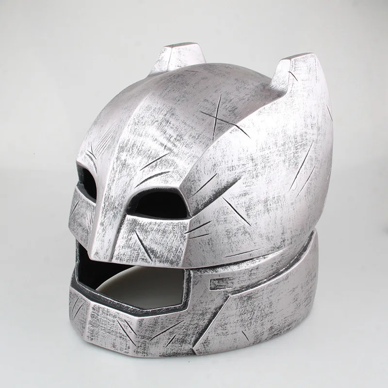 Бронированная маска для шлема Бэтмен против Супермена ПВХ 1:1 спасательный размер
