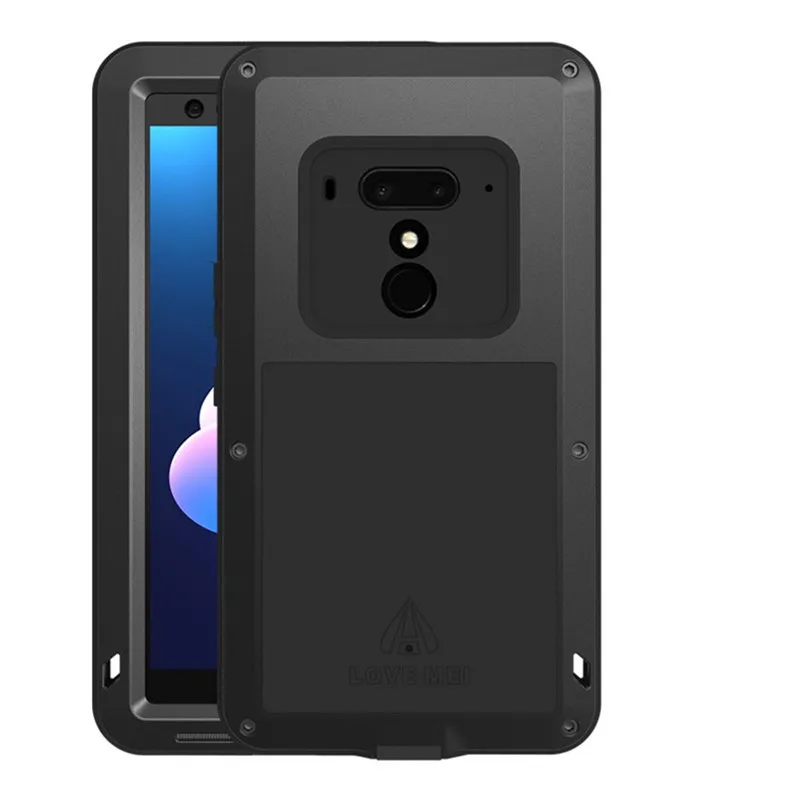 LOVE MEI Metal Case Cover Powerful Aluminum Armor Shockproof Coque Life Waterproof Phone For HTC U12 Plus U12+ Capa Funda | Мобильные