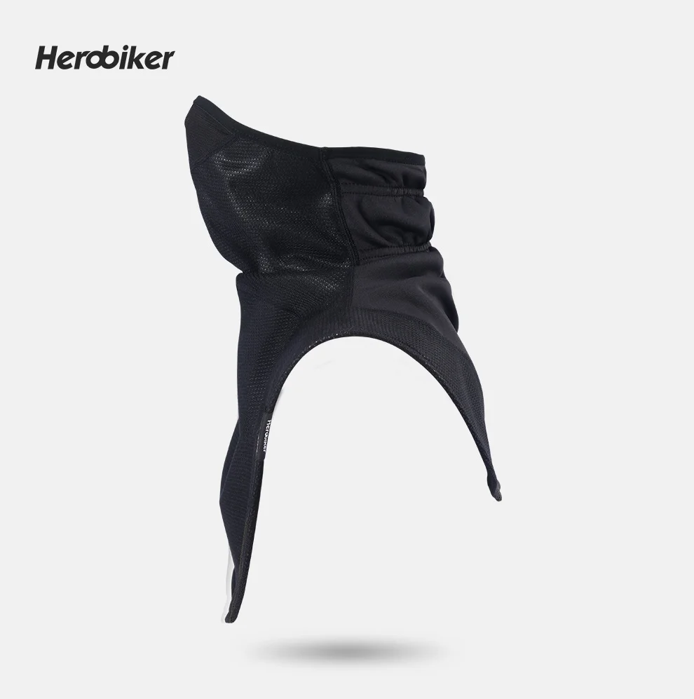 HEROBIKER мотоциклетная термальная Балаклава Шарф мотоциклетный головной убор шейный флисовый головной убор Защита лица Ветрозащитная Балаклава теплая мотоциклетная маска
