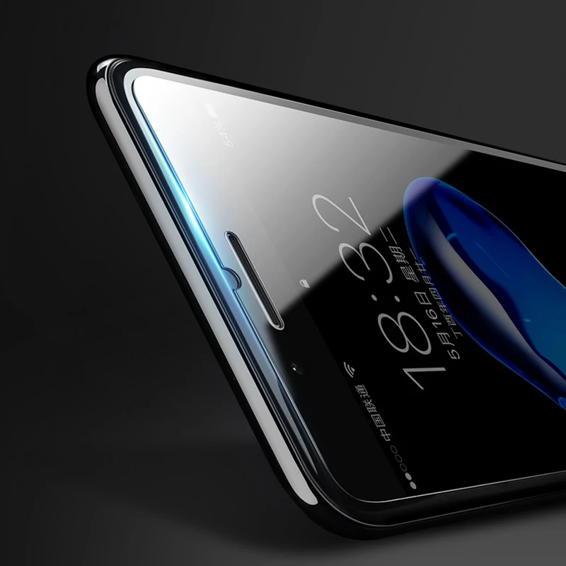 Wellzly для iphone 7 протектор экрана прозрачное стекло x more i5 i6 i6plus i8plus закаленное 5