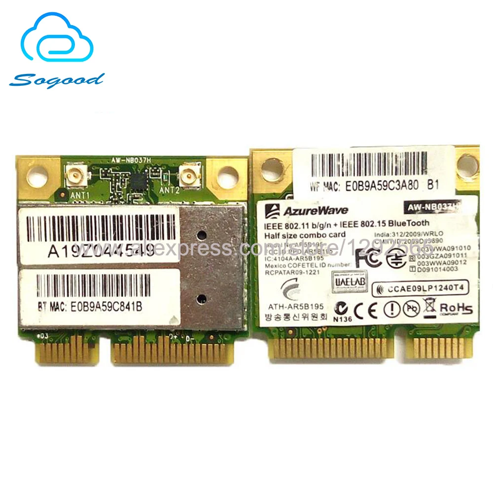 Оригинальная Компактная Беспроводная сетевая карта IEEE 802 11 b/g/n + 15 Bluetooth 3 0 150 Мбит/с