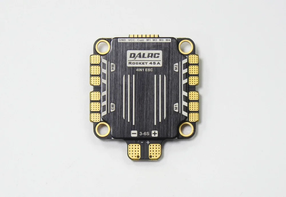 30 5*30 5 мм DALRC Rocket 45A 4 в 1 ESC 3 6S BLheli32 поддержка DShot1200 STM32f051 FPV Бесщеточный & F722 DUAL