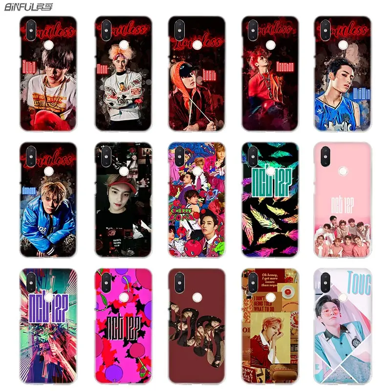

Silicone Case For Xiaomi Redmi 10 9a 7a 8a Note 10 9 8 7 Pro Max 10s 9s 8T Prime 9at 5G Fashion Cover NCT 127 Kpop Boy
