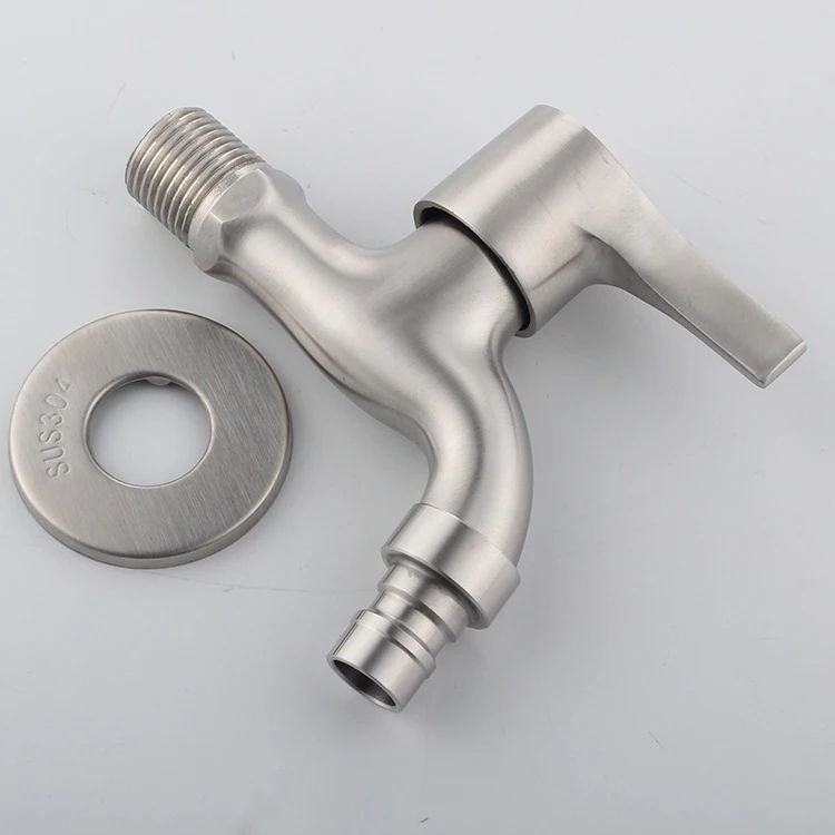 Моечная машина из нержавеющей стали 304 с одной ручкой смеситель со встроенным