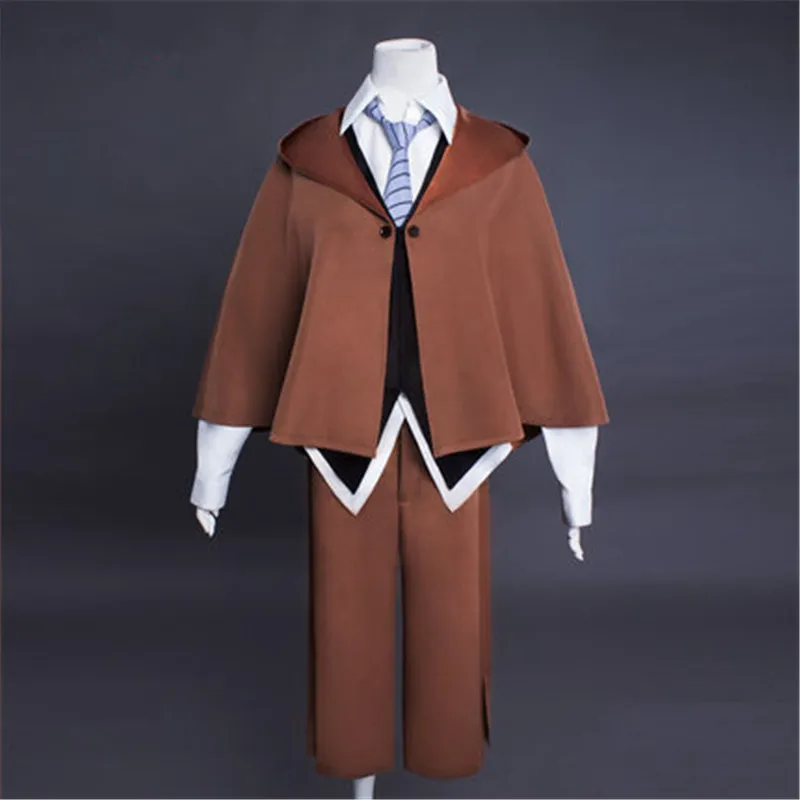 Высокое качество аниме Бунго бродячих собак Edogawa Ranpo Костюмы для косплея