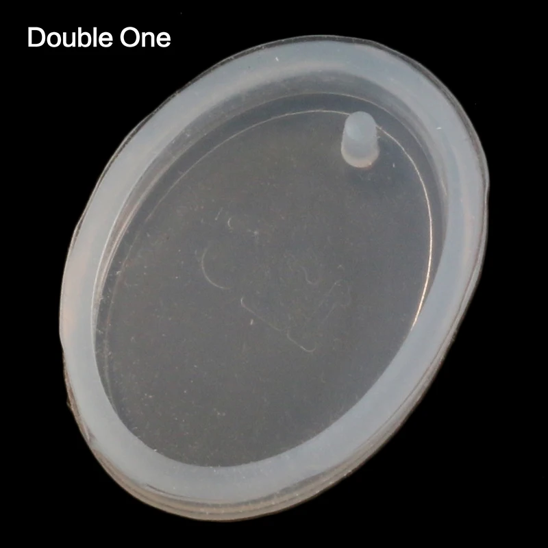 Форма эллипса силиконовая смола форма для изготовления ювелирных изделий сделай