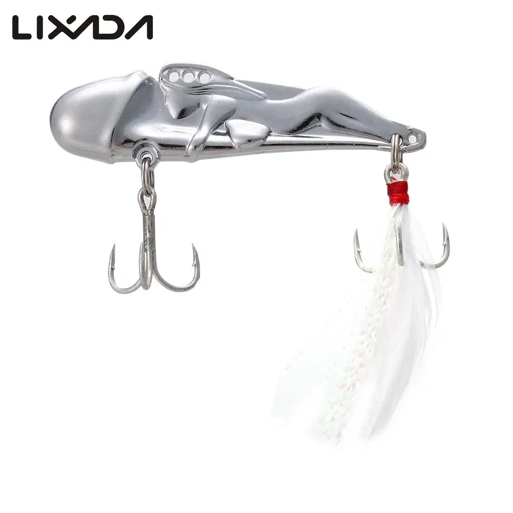 Lixada рыболовные приманки с 2 тройные Крючки 10 г/15 г/25 г ложка приманка для рыбалки