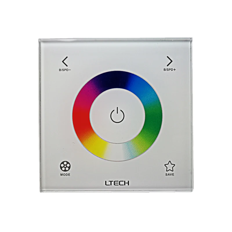 Новый контроллер светодиодной RGB ленты с сенсорной панелью 220 в EX3S настенное